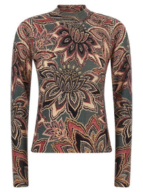FARM Rio Tapestry Top Gold