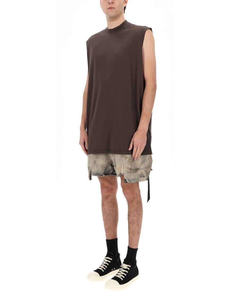 DRKSHDW Men's Tarp Shirt Brown