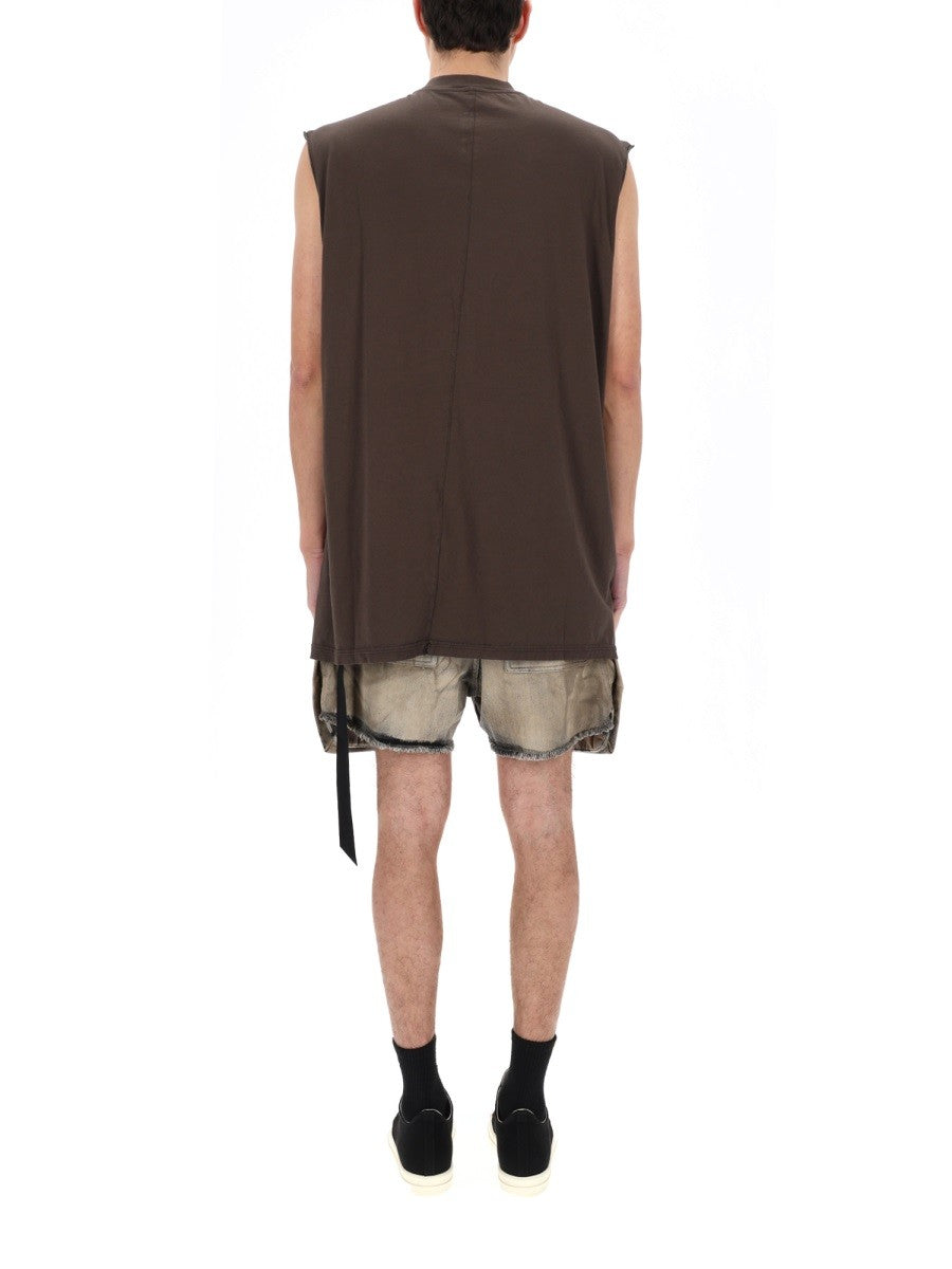 DRKSHDW Men's Tarp Shirt Brown