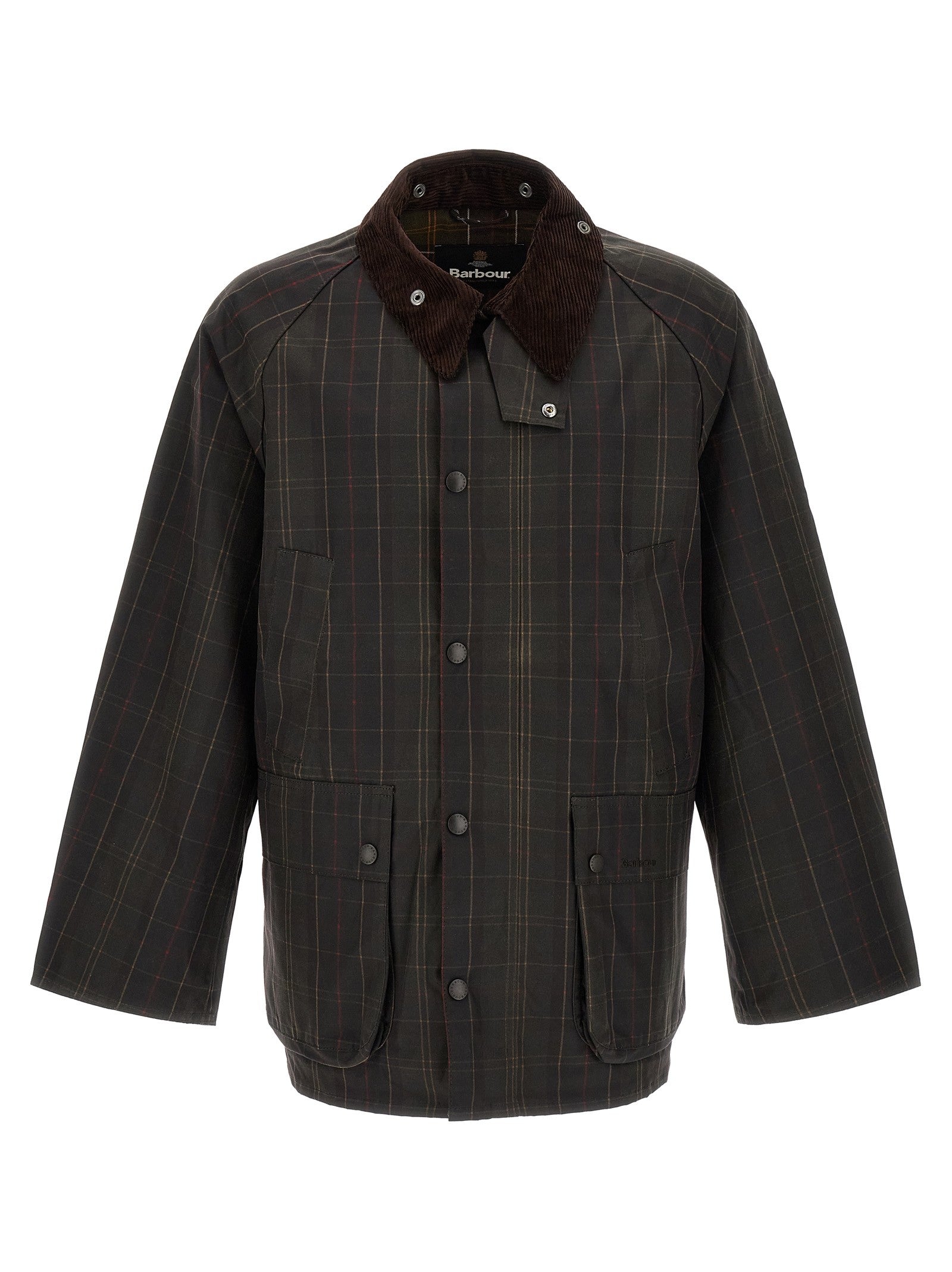 Barbour Tartan OS Bedale Jacket Green