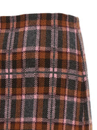 Guest In Residence Tartan Skirt Brown, view 4