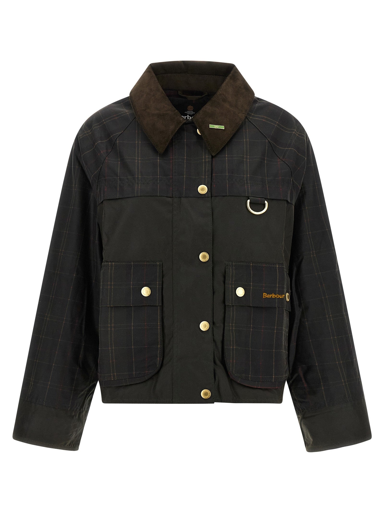 Barbour Tartan Spey Jacket Green