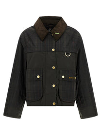Barbour Tartan Spey Jacket Green