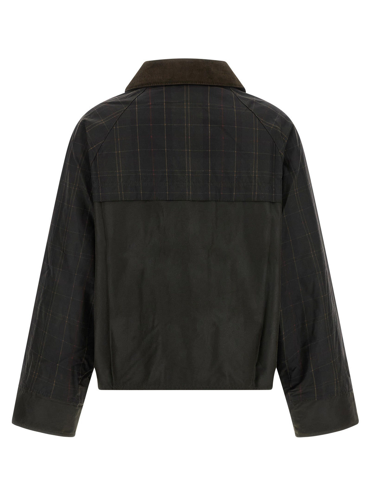Barbour Tartan Spey Jacket Green, view 2