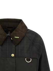 Barbour Tartan Spey Jacket Green