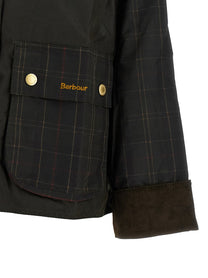 Barbour Tartan Spey Jacket Green