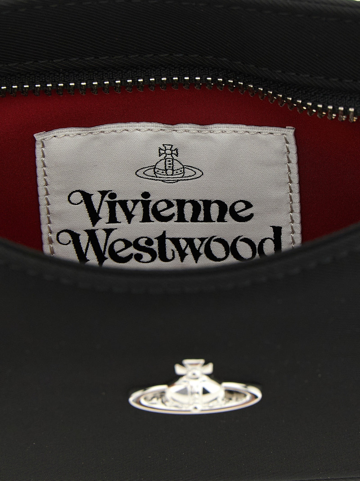 Vivienne Westwood Tasha Phone Bag Shoulder Bag Black, view 4