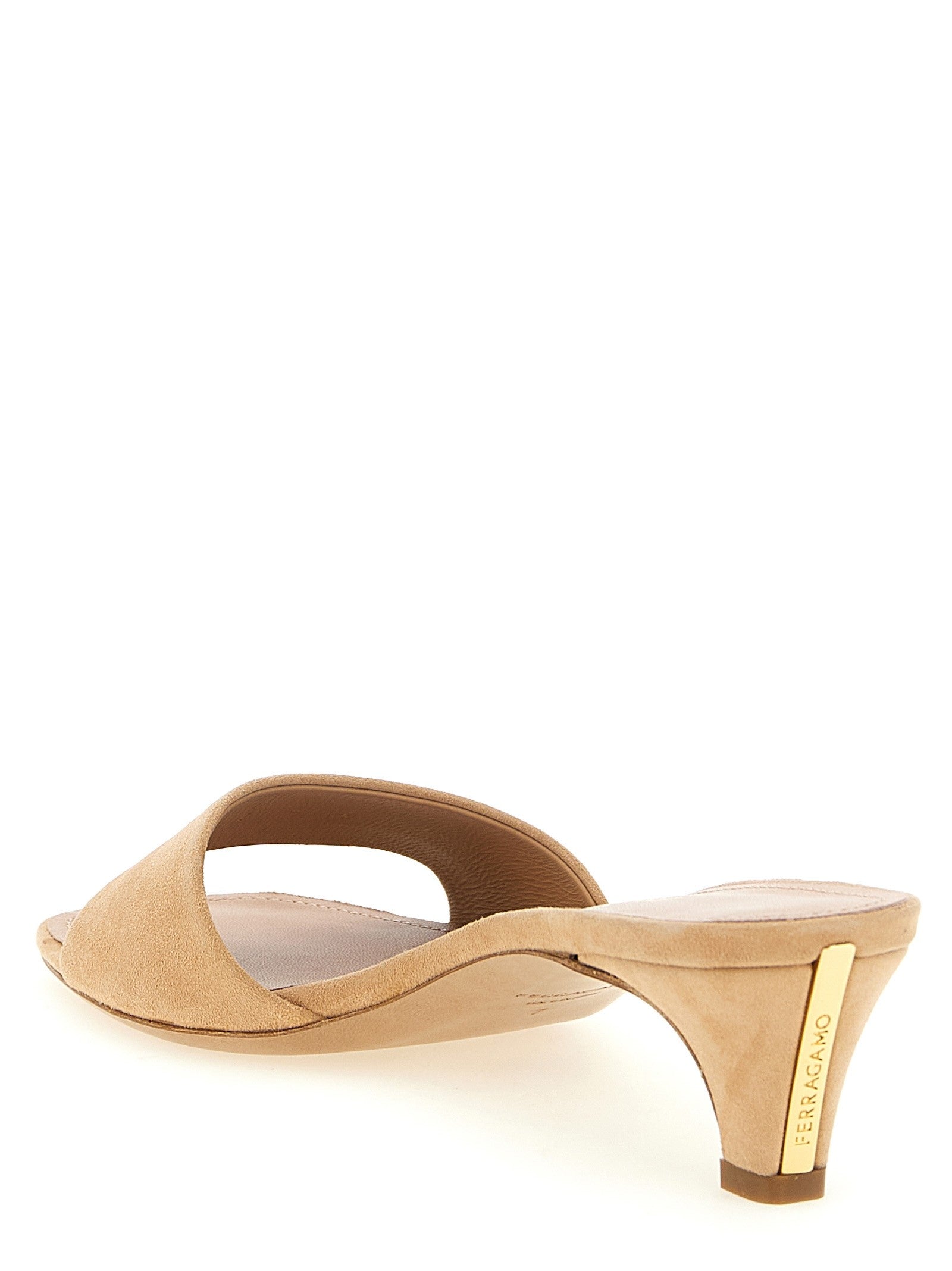 Ferragamo Tatiana Sandals Beige