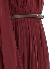 Max Mara Pianoforte Taverna Dress Red