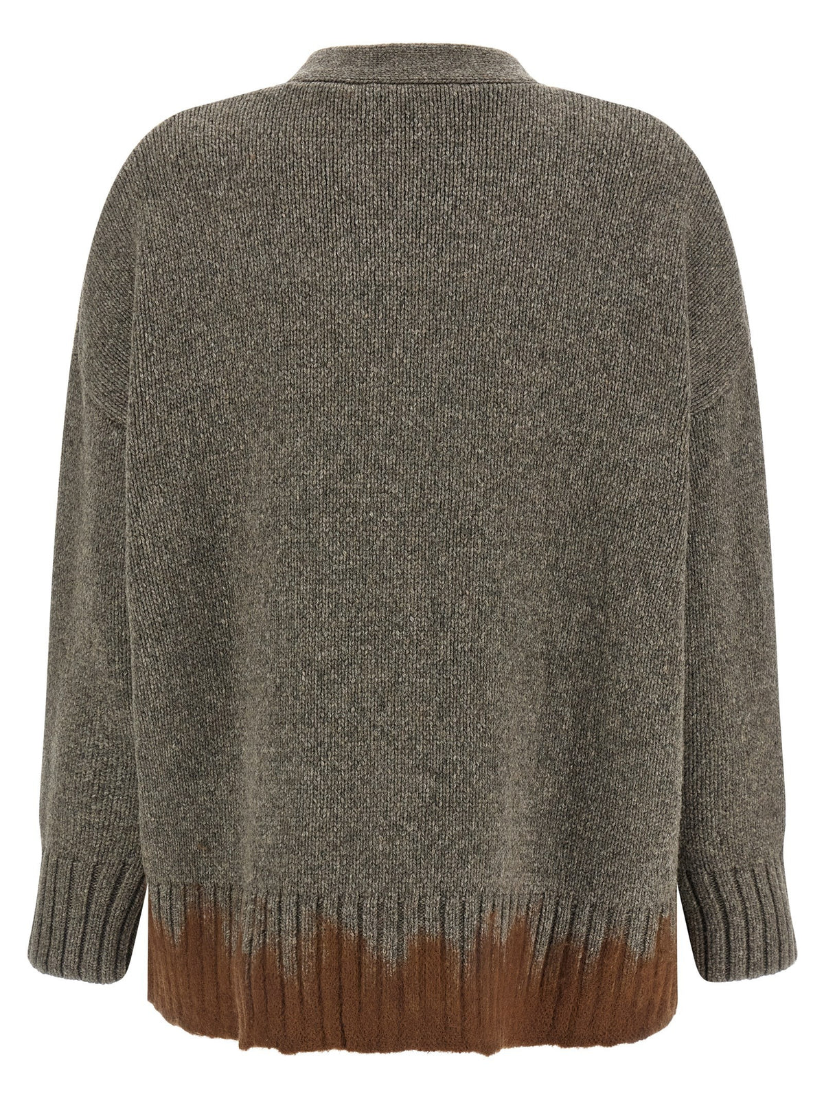 TELA Tawan Cardigan Grey, view 2