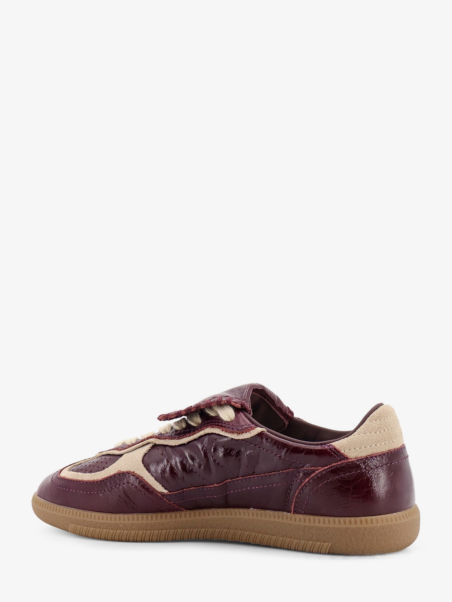 Alohas Women's Club Leather Sneakers Red