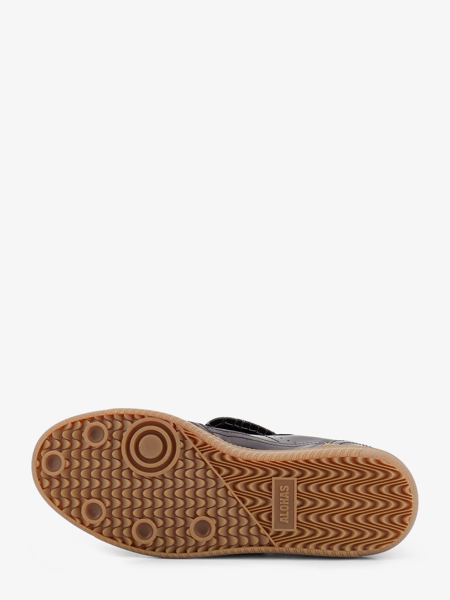 Alohas Women's Club Leather Sneakers Brown