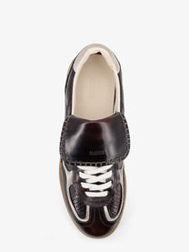 Alohas Women's Club Leather Sneakers Brown