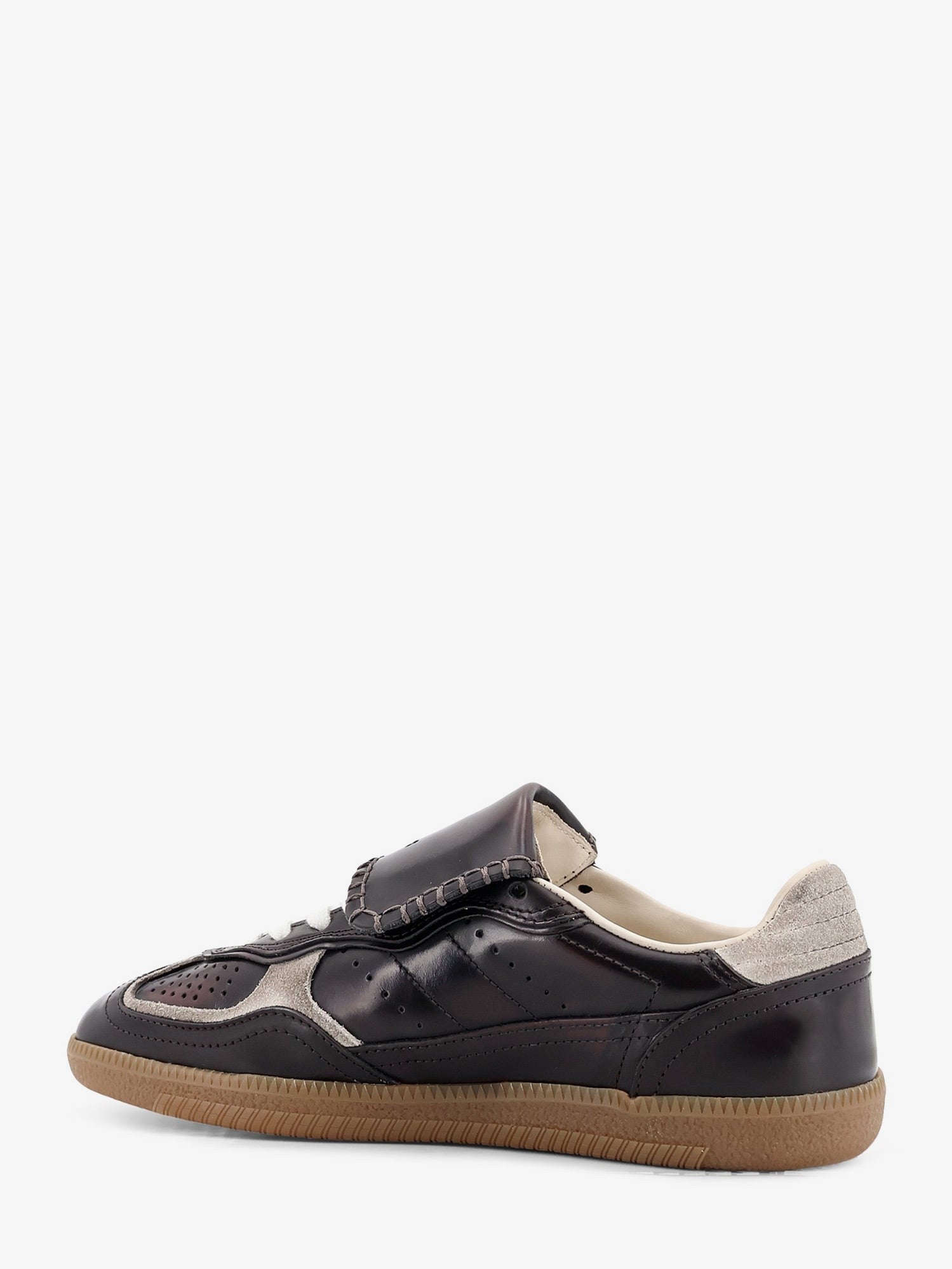 Alohas Women's Club Leather Sneakers Brown