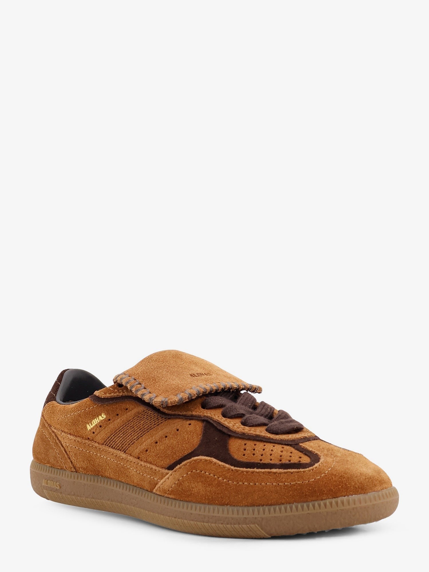 Alohas Women's Club Suede Sneakers Brown