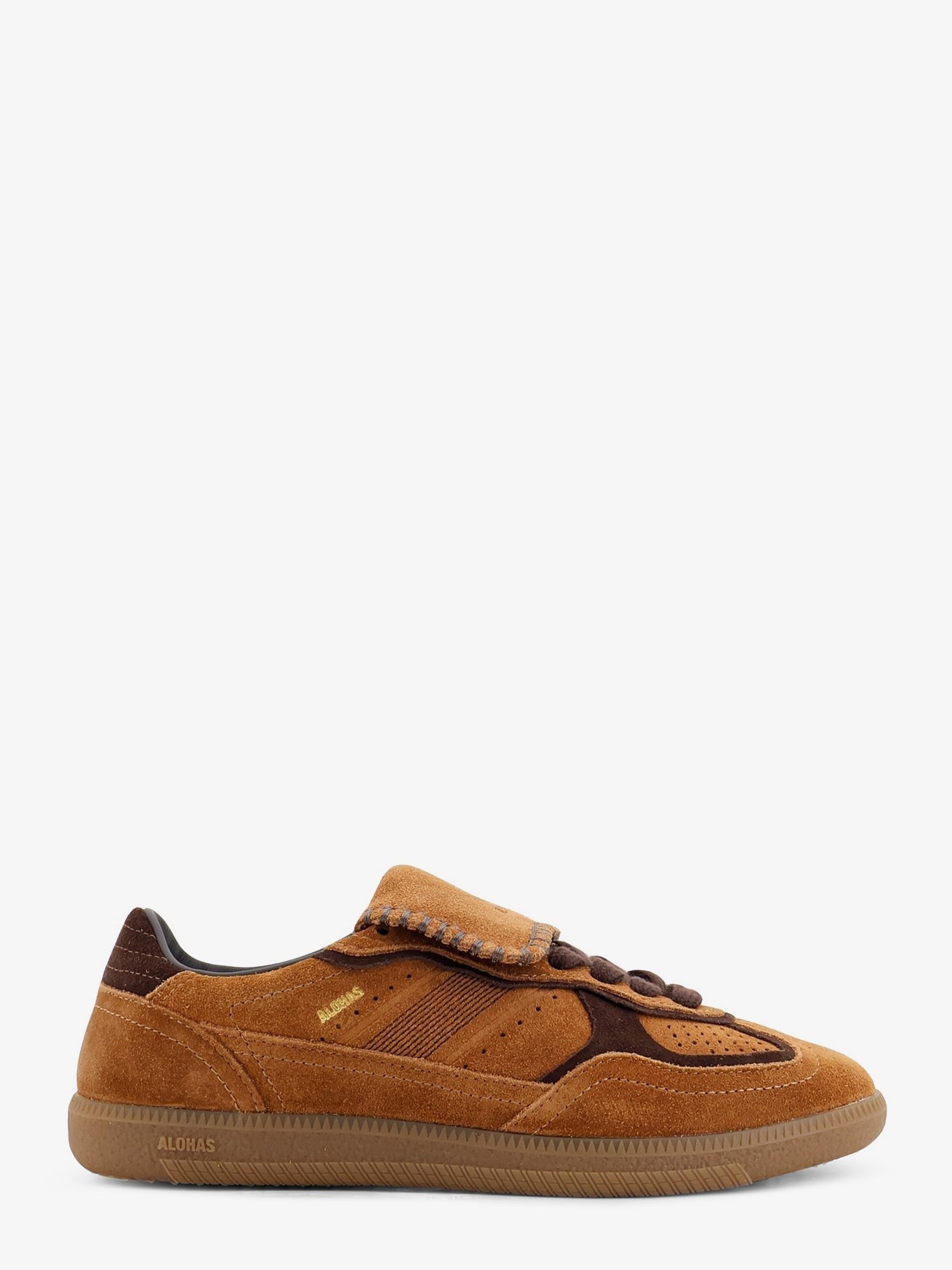 Alohas Women's Club Suede Sneakers Brown