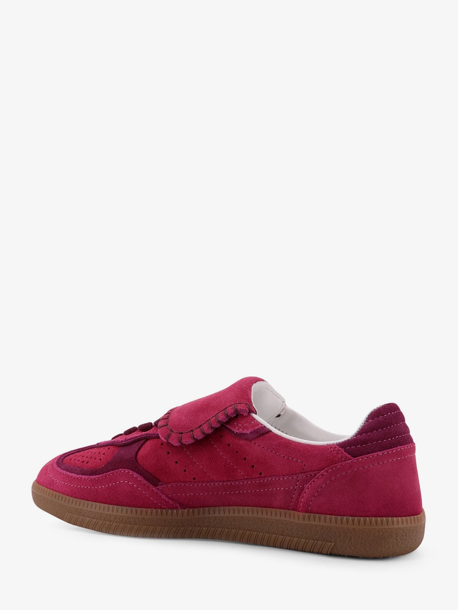 Alohas Women's Club Suede Sneakers Red