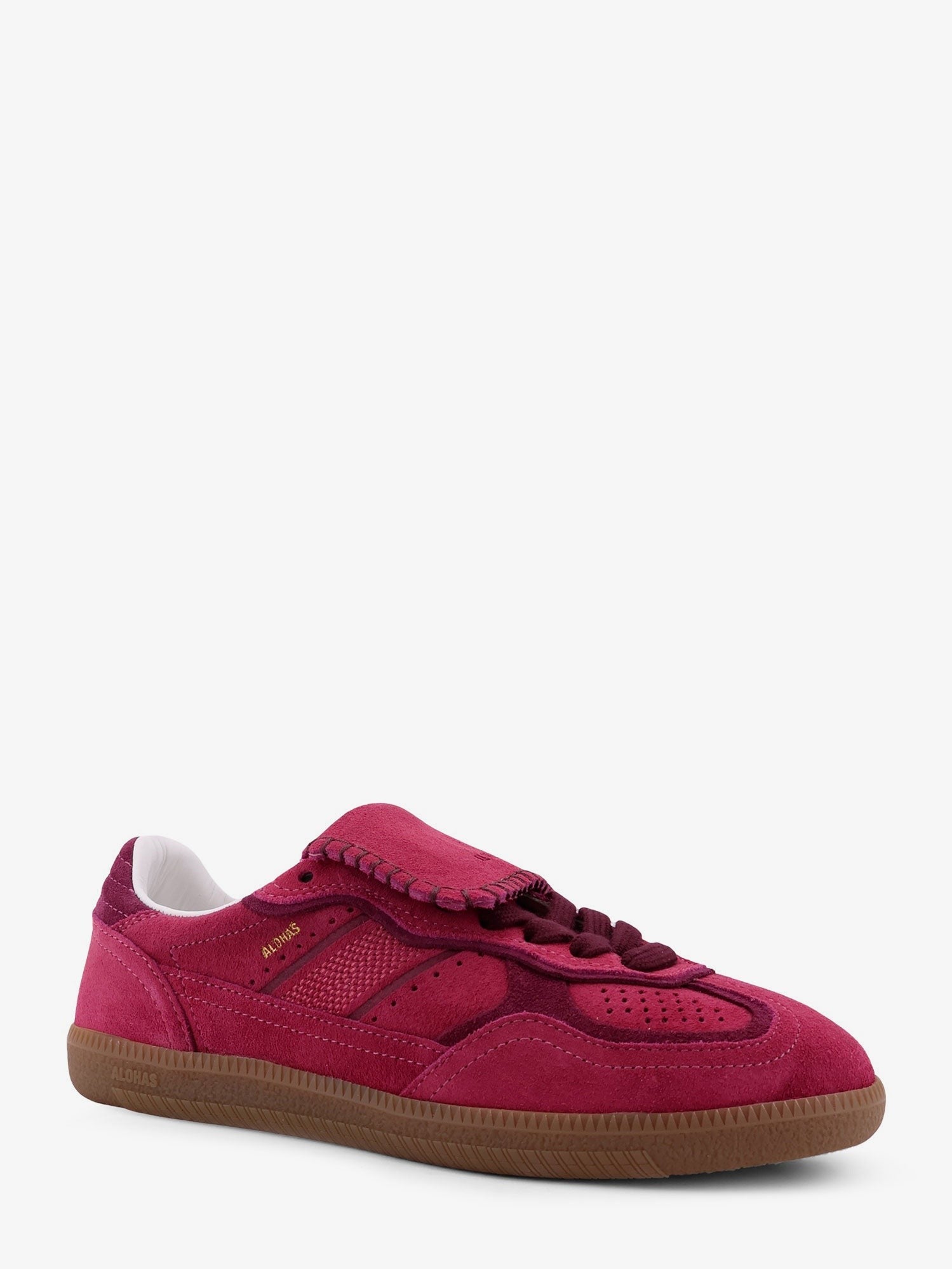 Alohas Women's Club Suede Sneakers Red