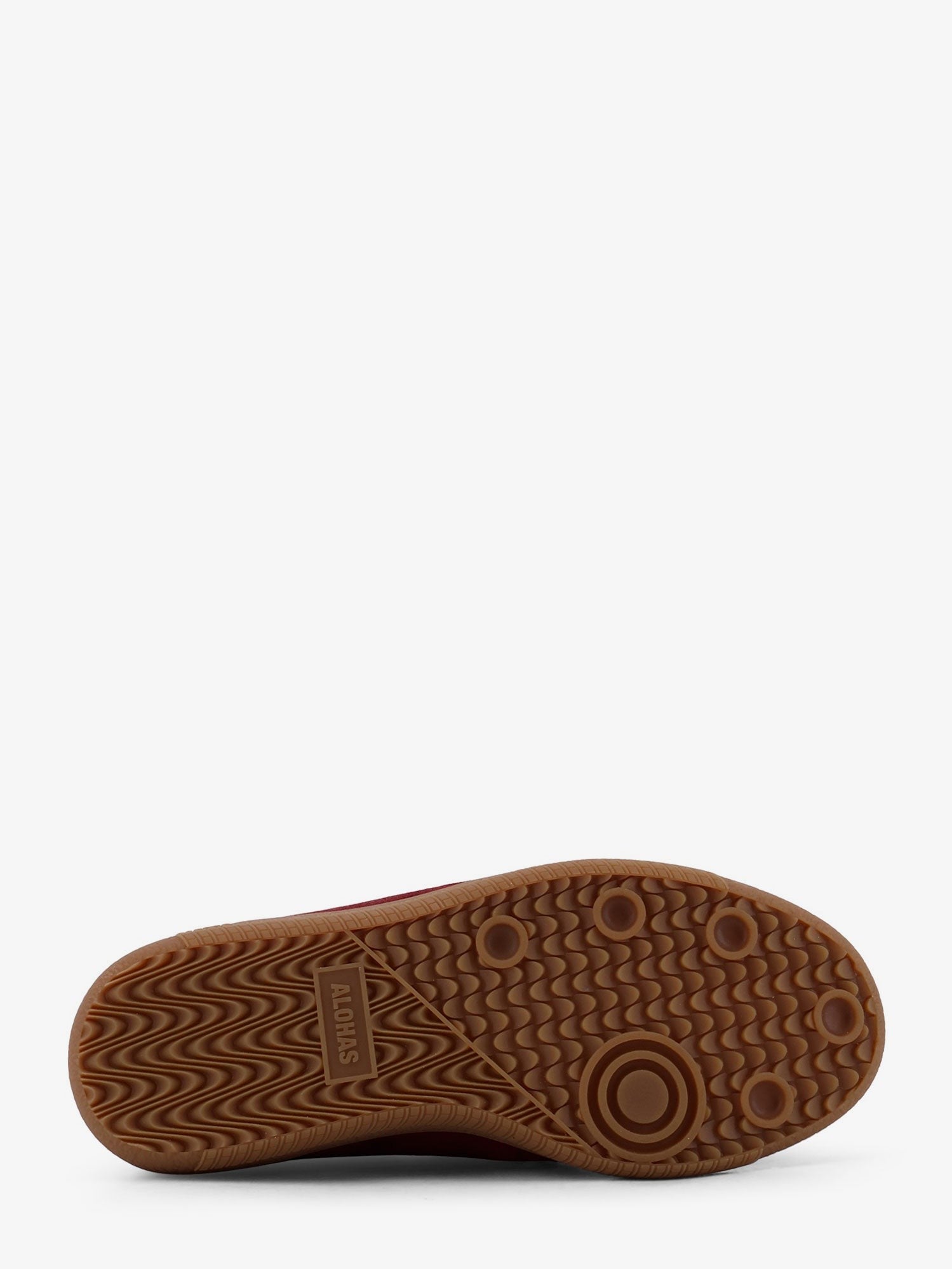 Alohas Women's Crochet Suede Sneakers Red