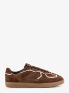 Alohas Women's Crochet Suede Sneakers Brown