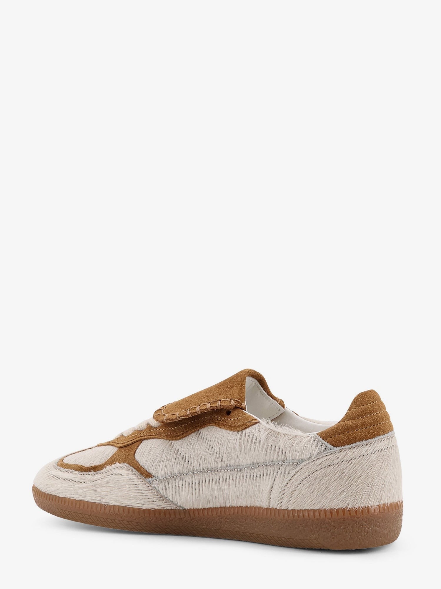 Alohas Women's Pony Skin Low Top Sneakers Beige