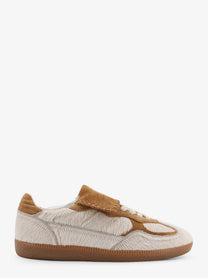 Alohas Women's Pony Skin Low Top Sneakers Beige