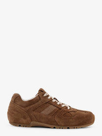 Alohas Women's Low Top Suede Sneakers Brown