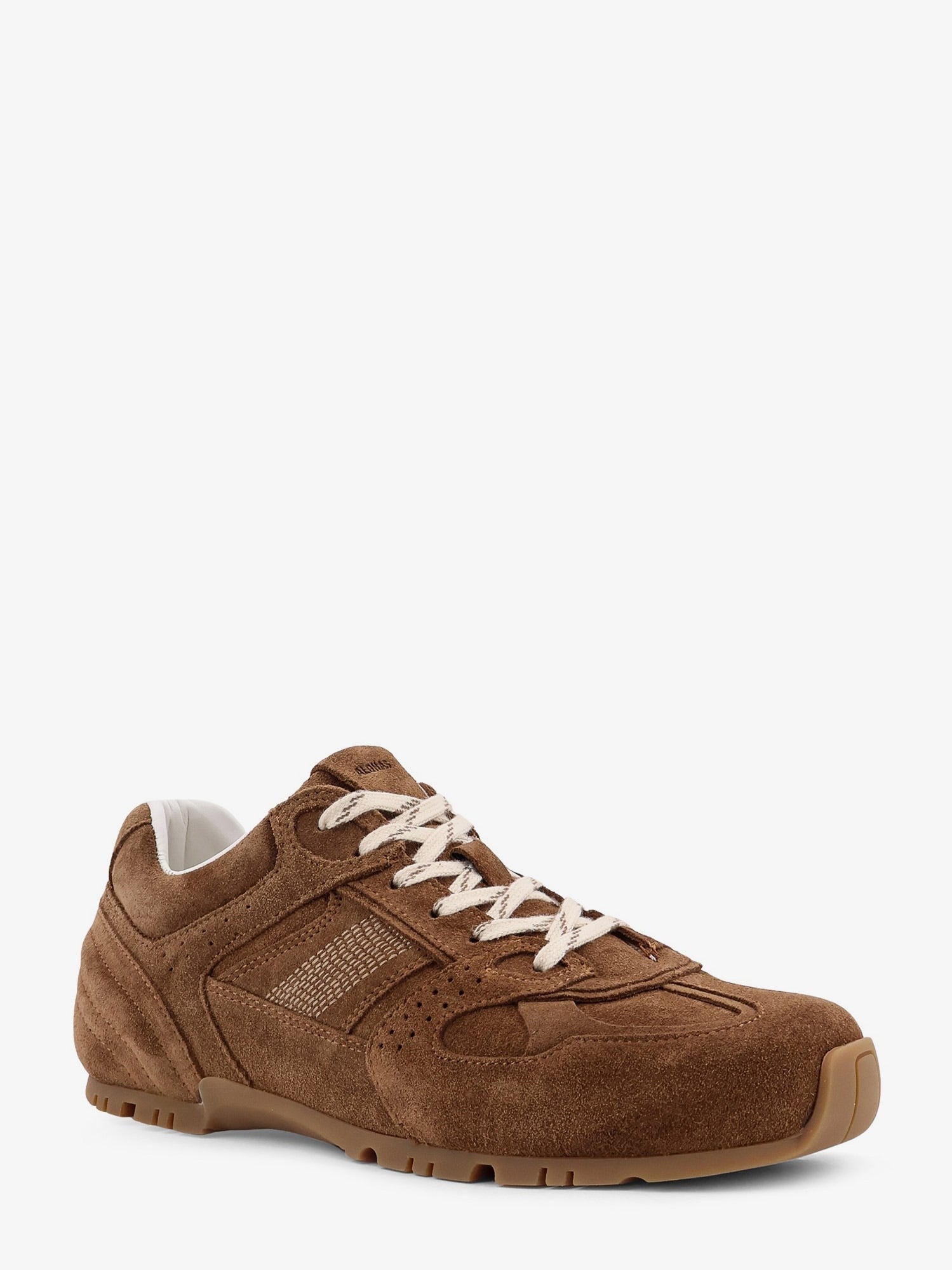 Alohas Women's Low Top Suede Sneakers Brown