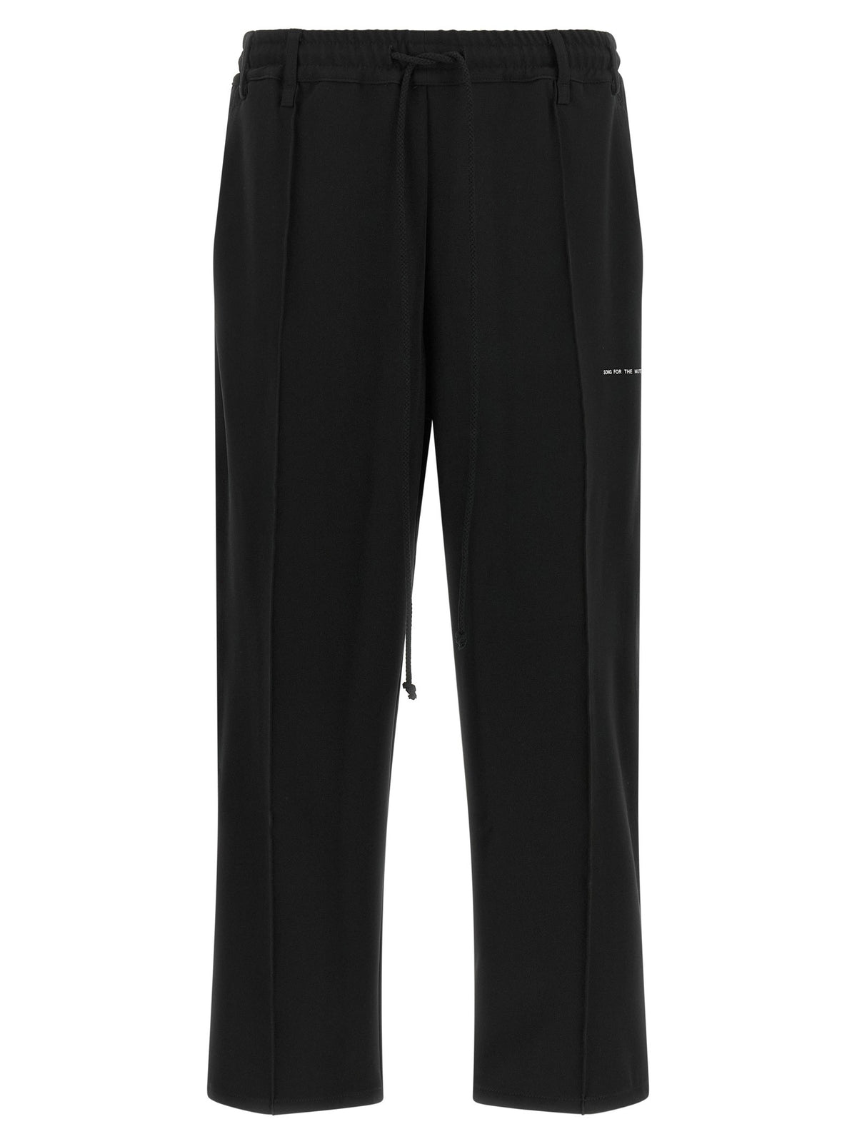 Song For The Mute Tear Drop Joggers Black
