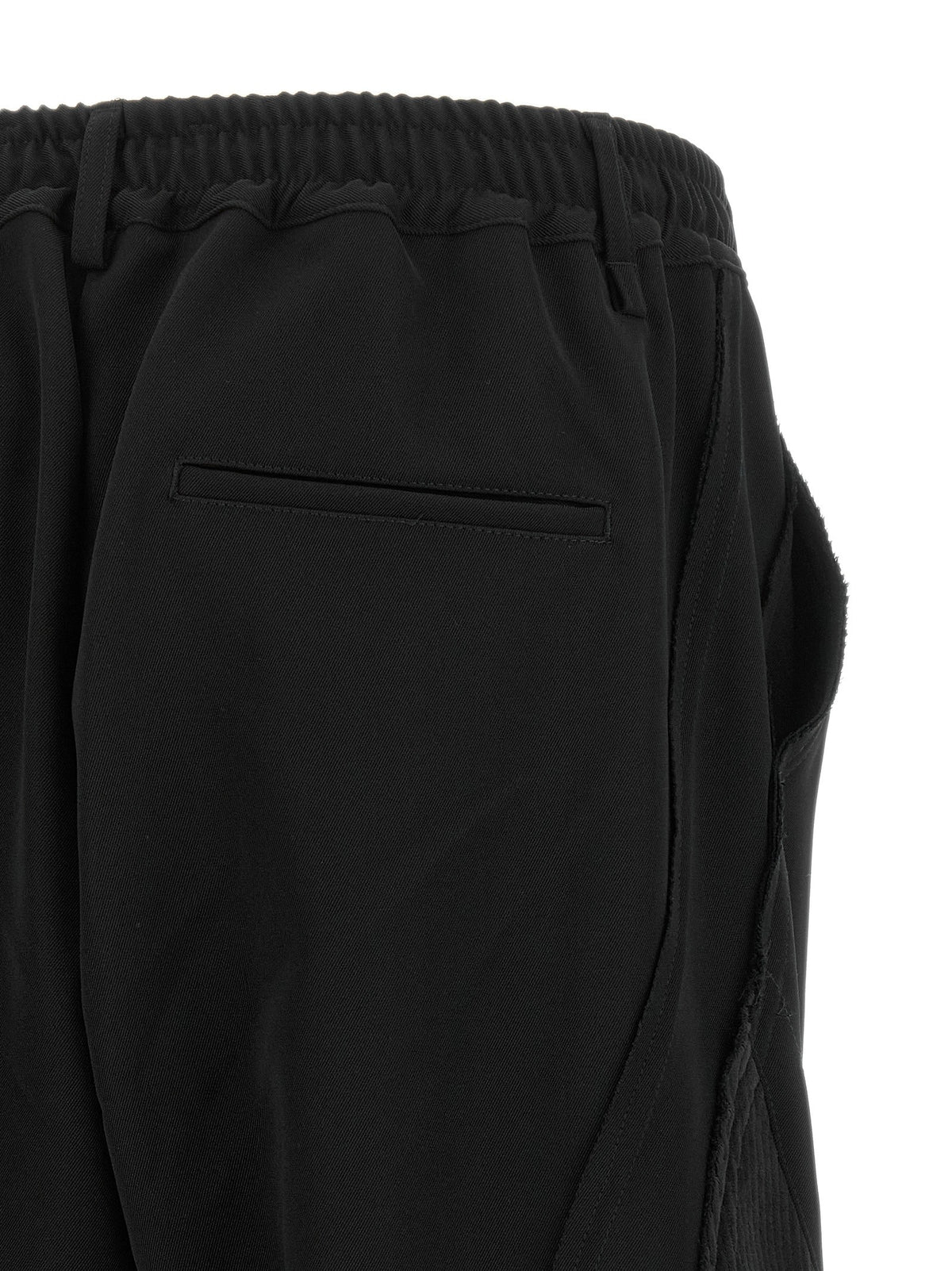 Song For The Mute Tear Drop Joggers Black, view 4