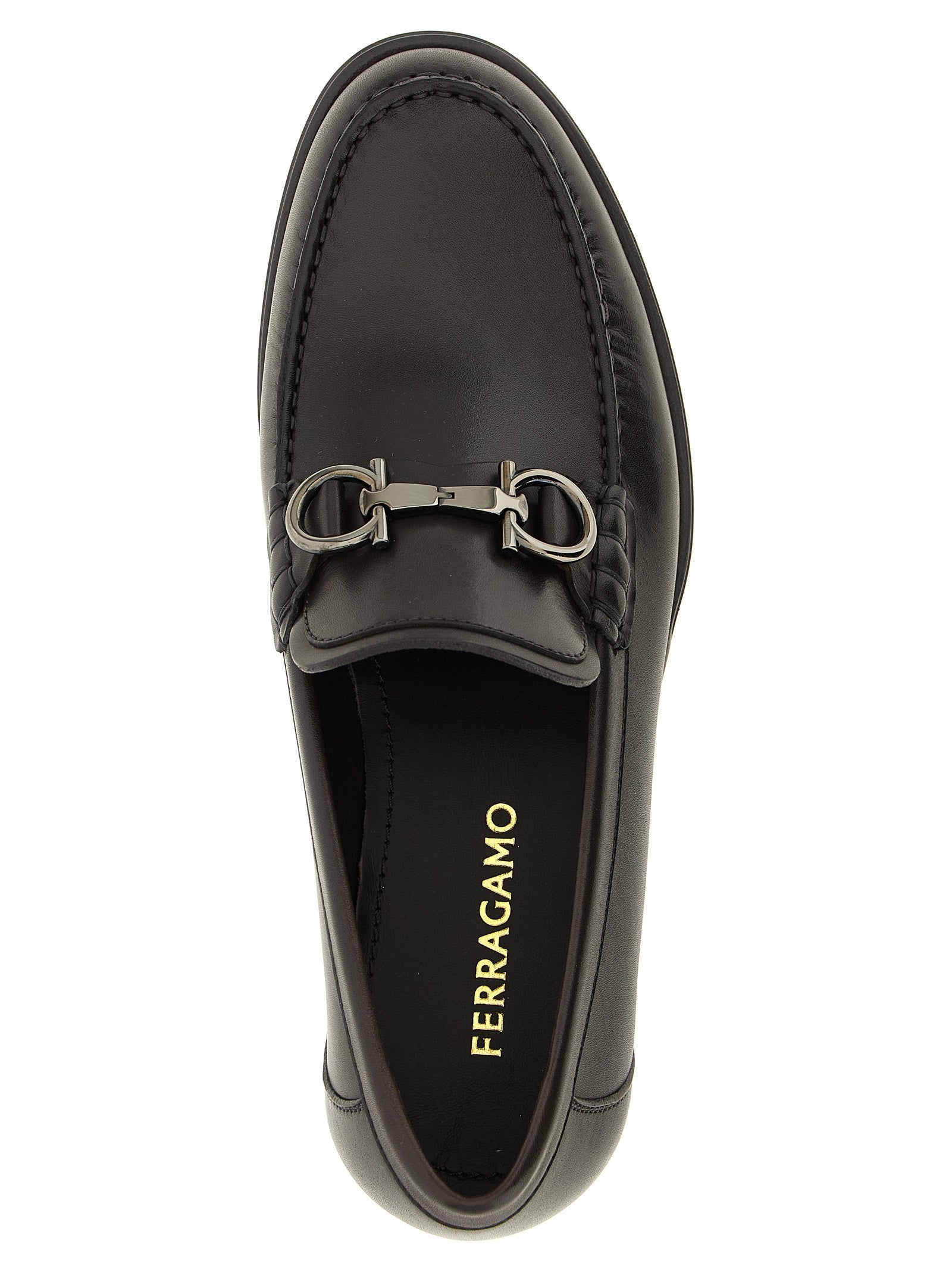 Ferragamo Teatro Loafers Brown