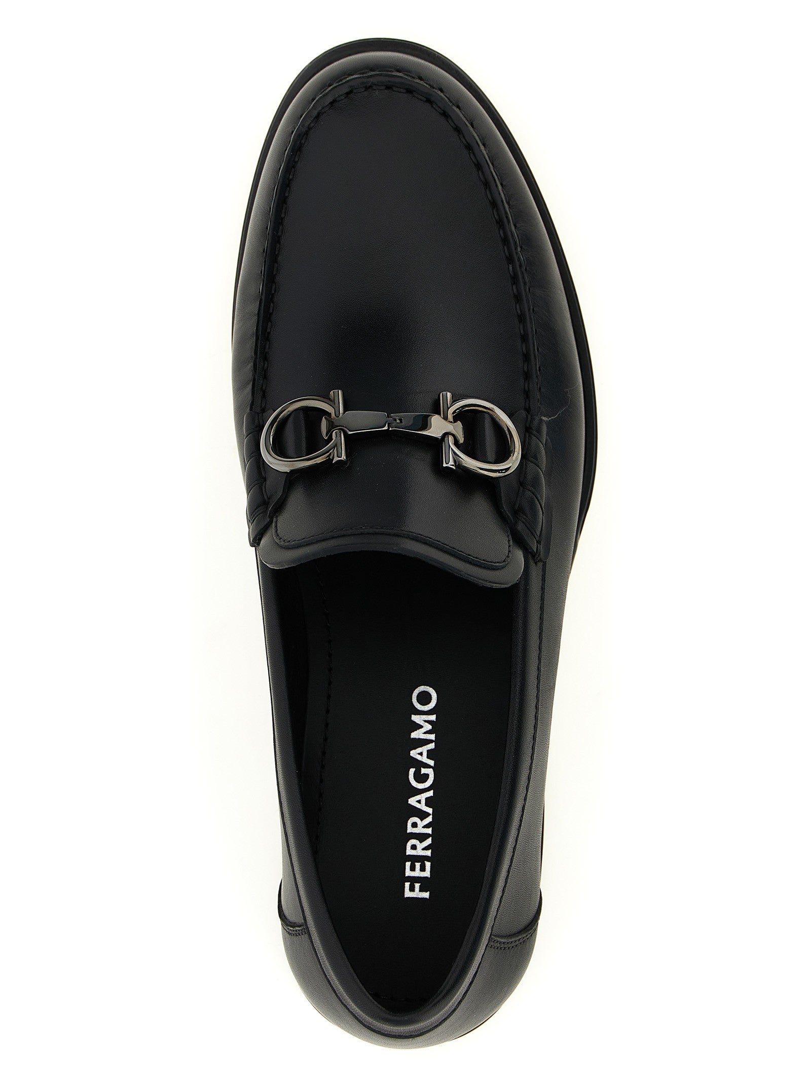 Ferragamo Teatro Loafers Black