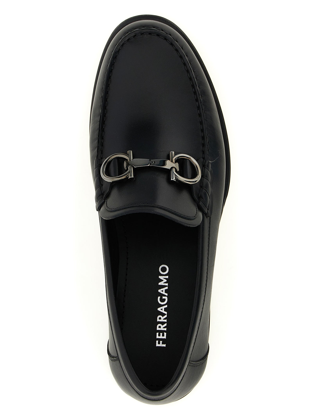 Ferragamo Teatro Loafers Black, view 4