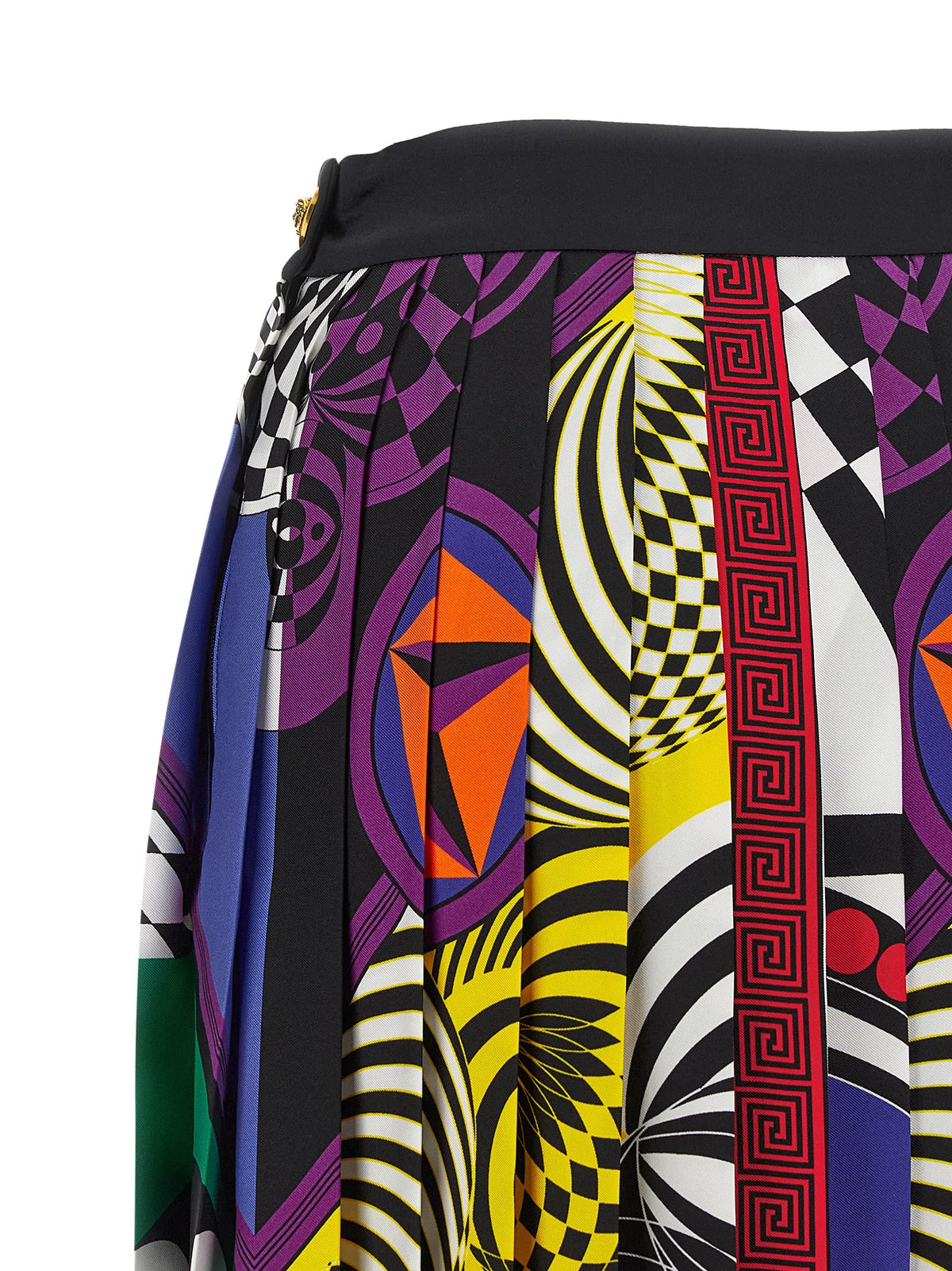 Versace Teatro Skirt Gold
