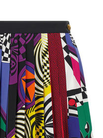 Versace Teatro Skirt Gold