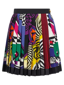 Versace Teatro Skirt Gold