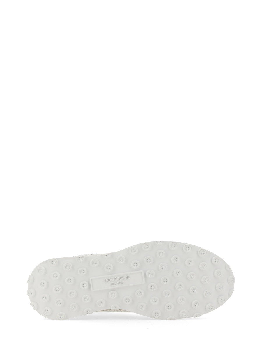 Thom Browne Women's Tech Runner Sneaker White, view 5