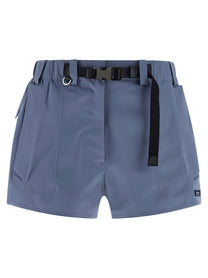 Prada Technical Canvas Shorts Blue