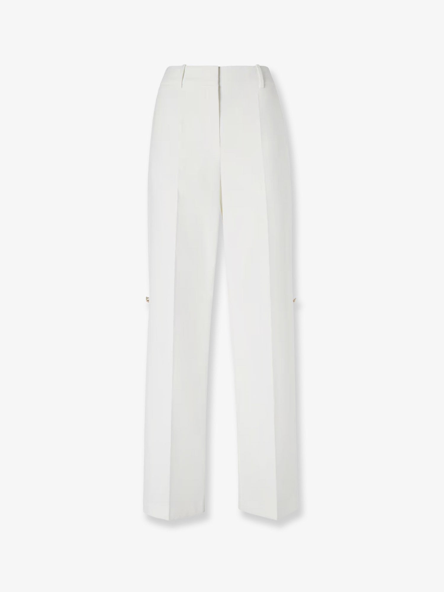 Fendi Women's Technical Canvas Trousers White