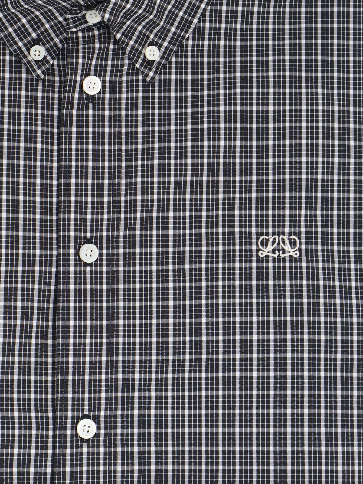 Loewe Men's Technical Cotton Shirt Black, view 3