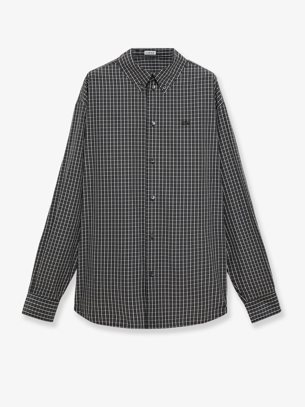 Loewe Men's Technical Cotton Shirt Black