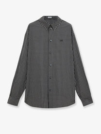 Loewe Men's Technical Cotton Shirt Black