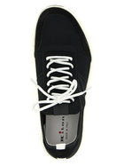 Kiton Technical Cotton Sneakers Black, view 4