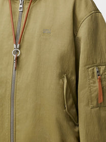Loewe Men's Technical Fabric Bomber Green