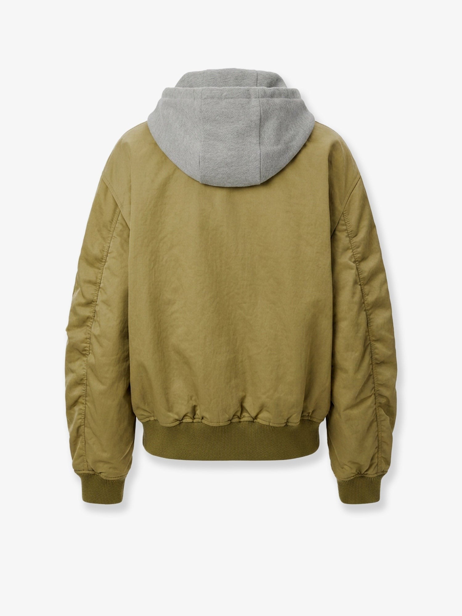 Loewe Men's Technical Fabric Bomber Green