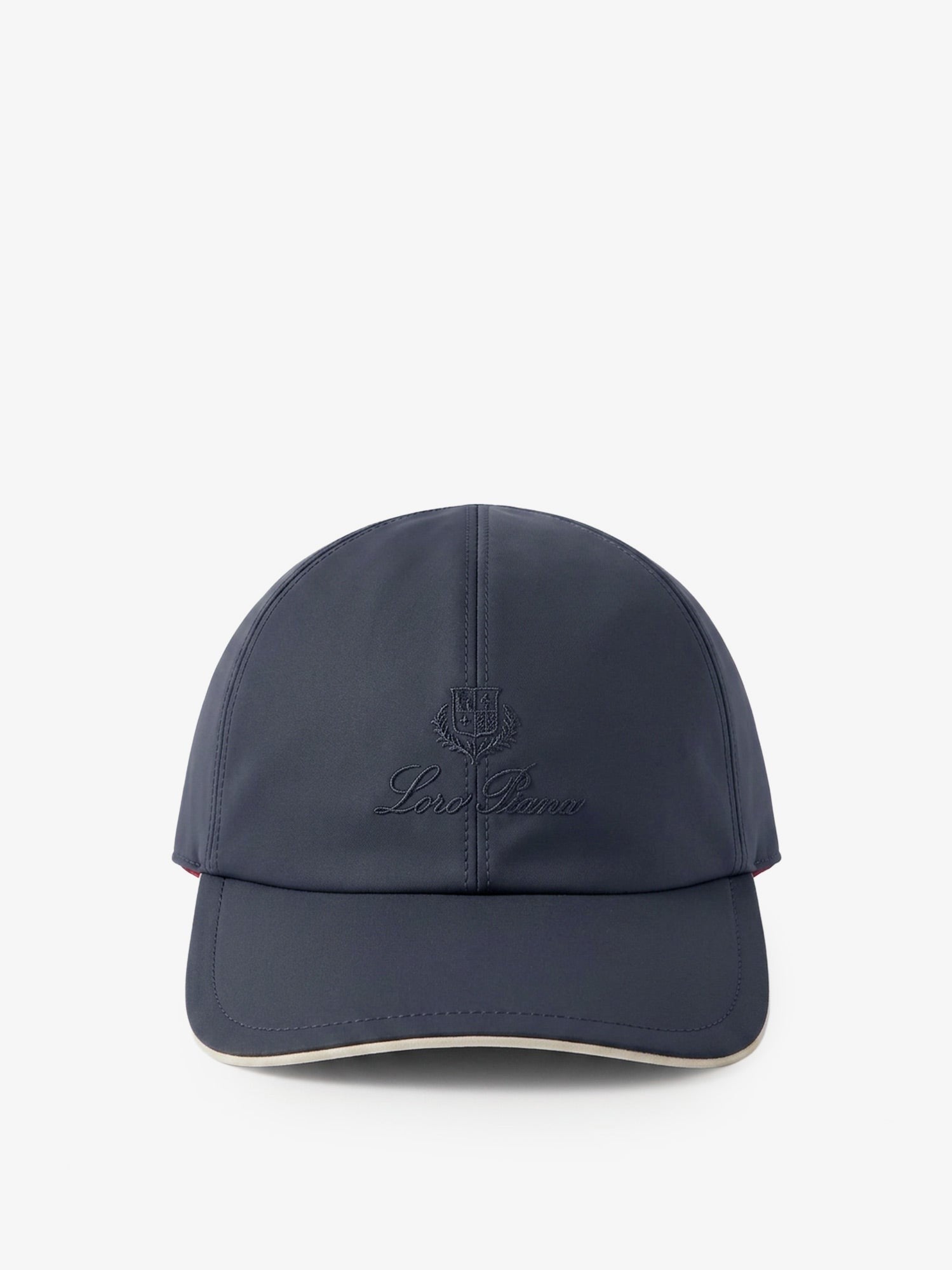 Loro Piana Men's Technical Fabric Hat Blue