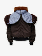 Loewe Women's Technical Fabric Jacket Brown, view 2