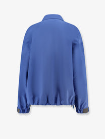 Miu Miu Women's Technical Fabric Jacket Purple
