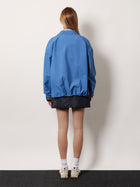 Miu Miu Women's Technical Fabric Jacket Purple, view 3