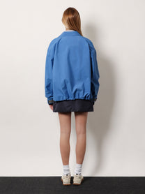 Miu Miu Women's Technical Fabric Jacket Purple